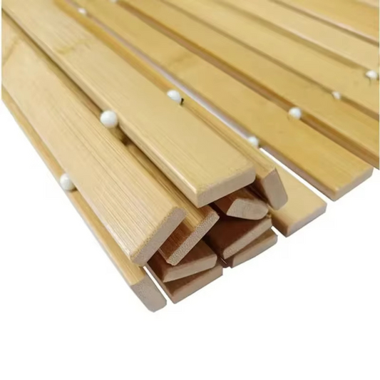 Tapis Salle de Bain Bambou