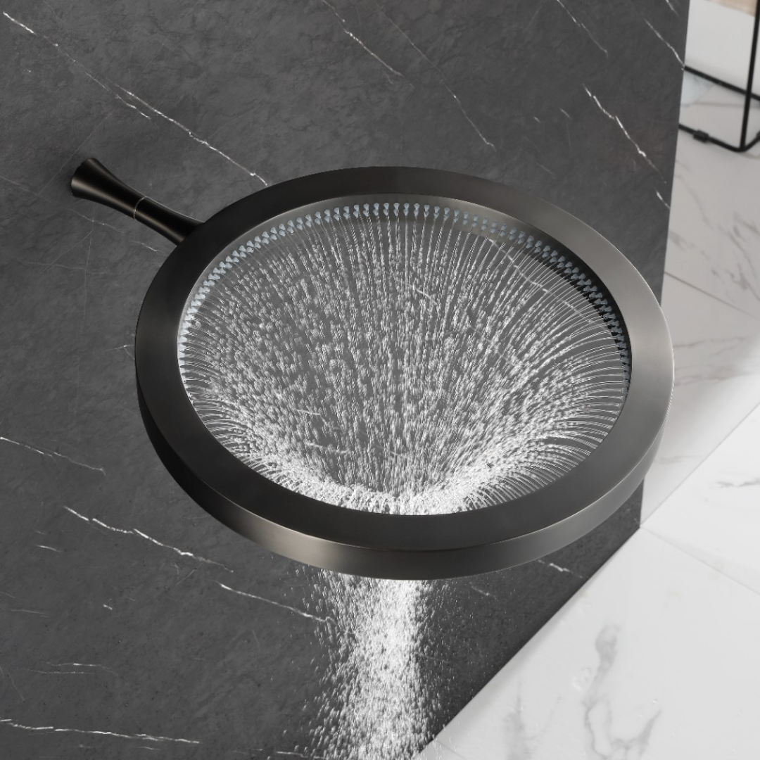 Tête de Douche Pluie Design Futuriste