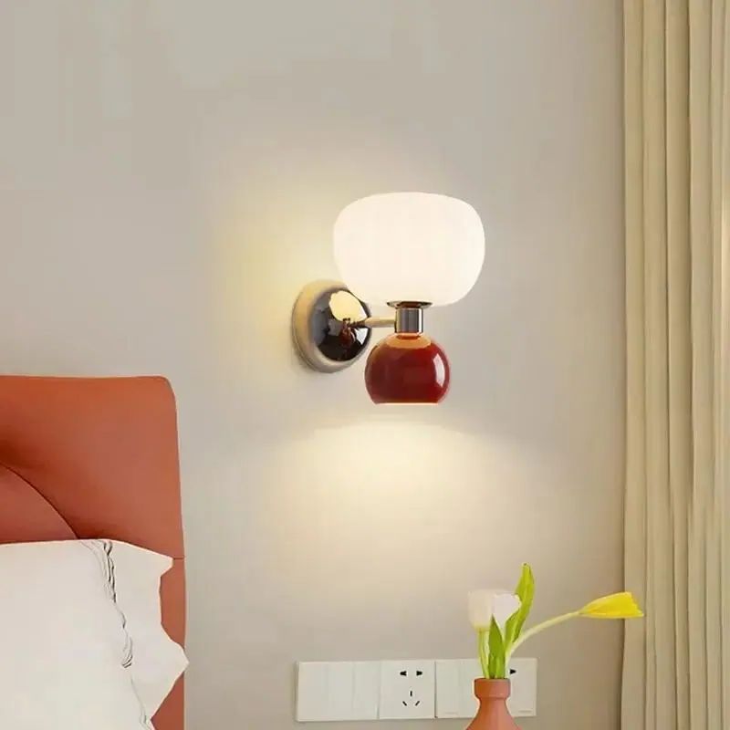 Applique Murale LED Moderne Crème – Lampe Décorative Énergie-Efficace pour Salon et Chambre