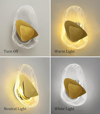 Applique Murale LED Moderne en Verre – Design Élégant et Minimaliste pour Intérieur