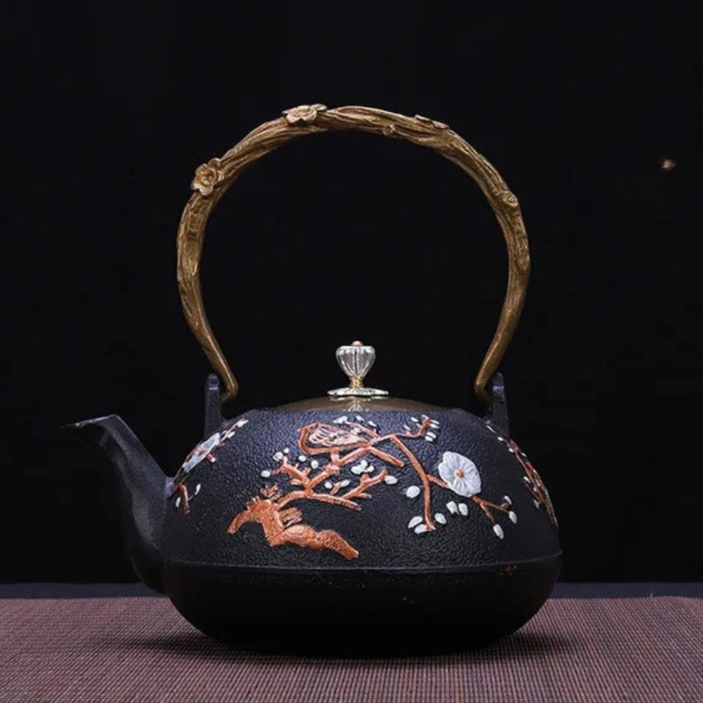 Théière en Fonte Oiseau (1200ML)