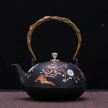 Théière en Fonte Oiseau (1200ML)