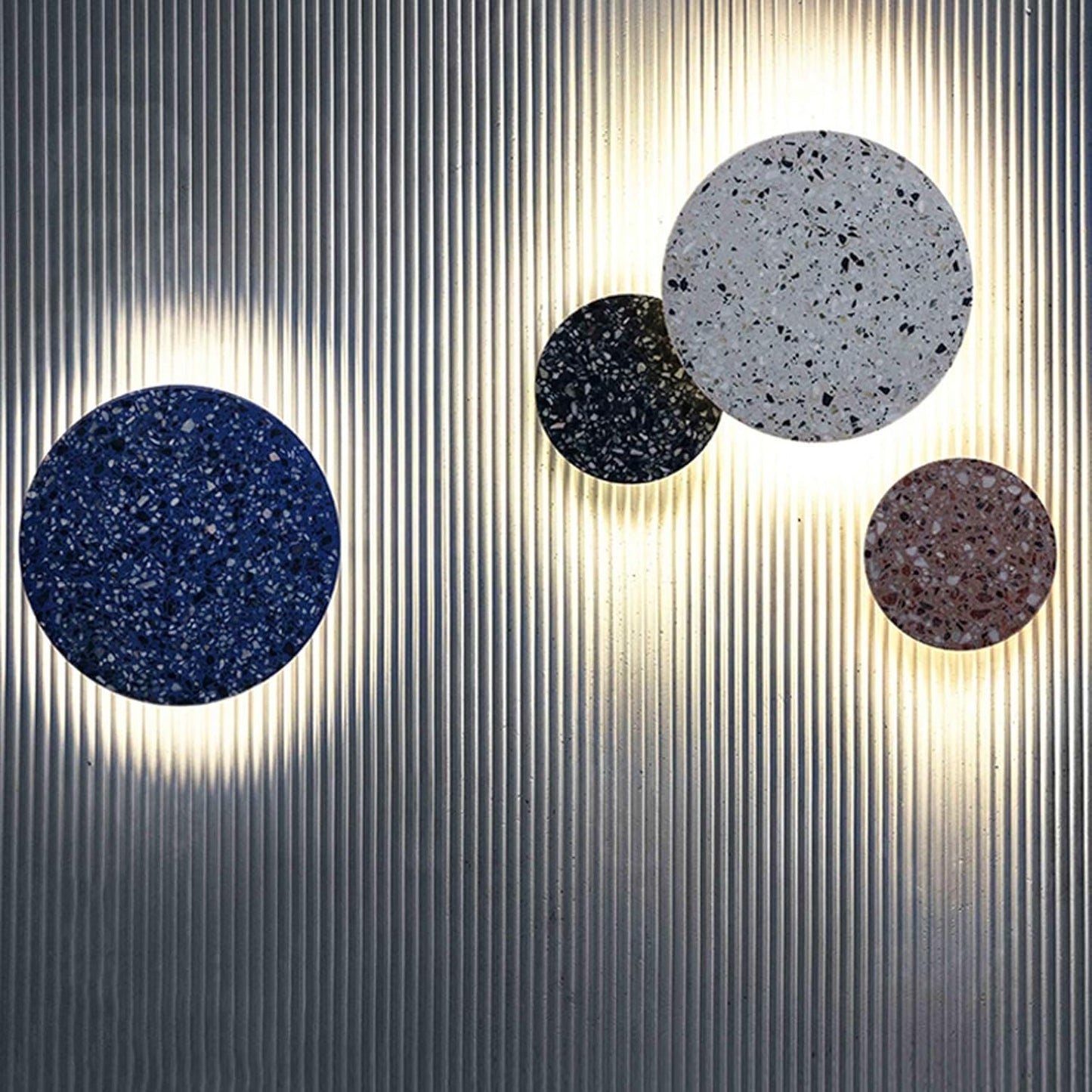 Applique Murale Nordic Terrazzo LED - Design Scandinave Moderne pour Couloir, Escalier, Hall