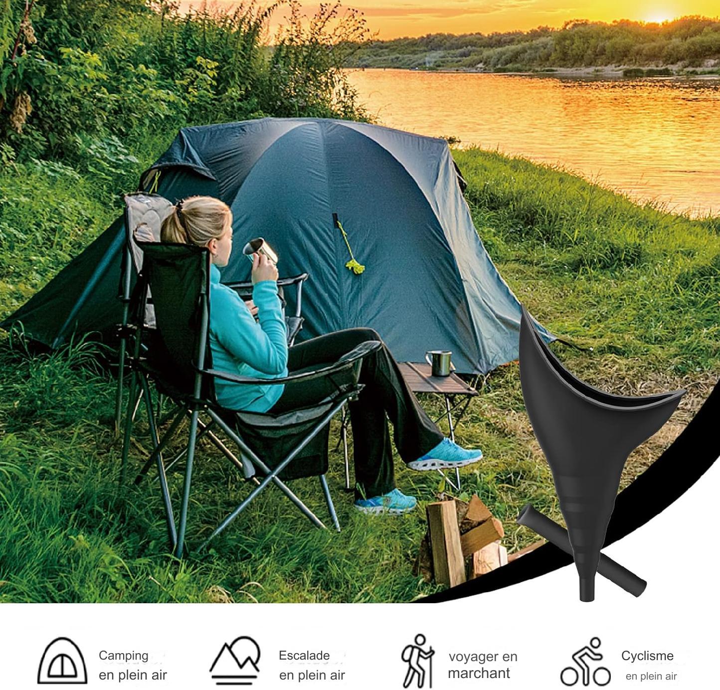 Urinoir femme Réutilisable LadyGo™ + Pochette Offerte