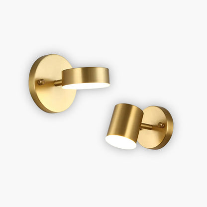 Applique Murale LED Nordic Copper - Lampe Moderne en Fer et Cuivre