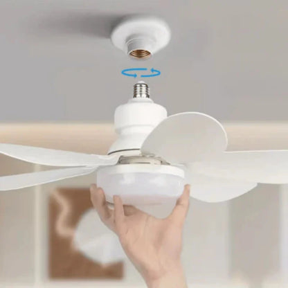 AeroLight™ E27 - Ventilateur Plafonnier LED 30W – E27 avec Télécommande