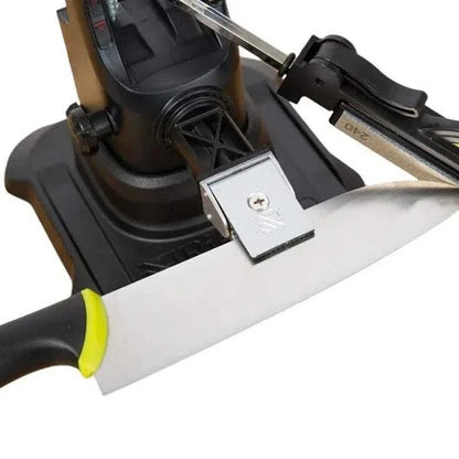 Affûteur de couteaux – Système à angle fixe avec pierres diamantées, pierres à aiguiser et polissage