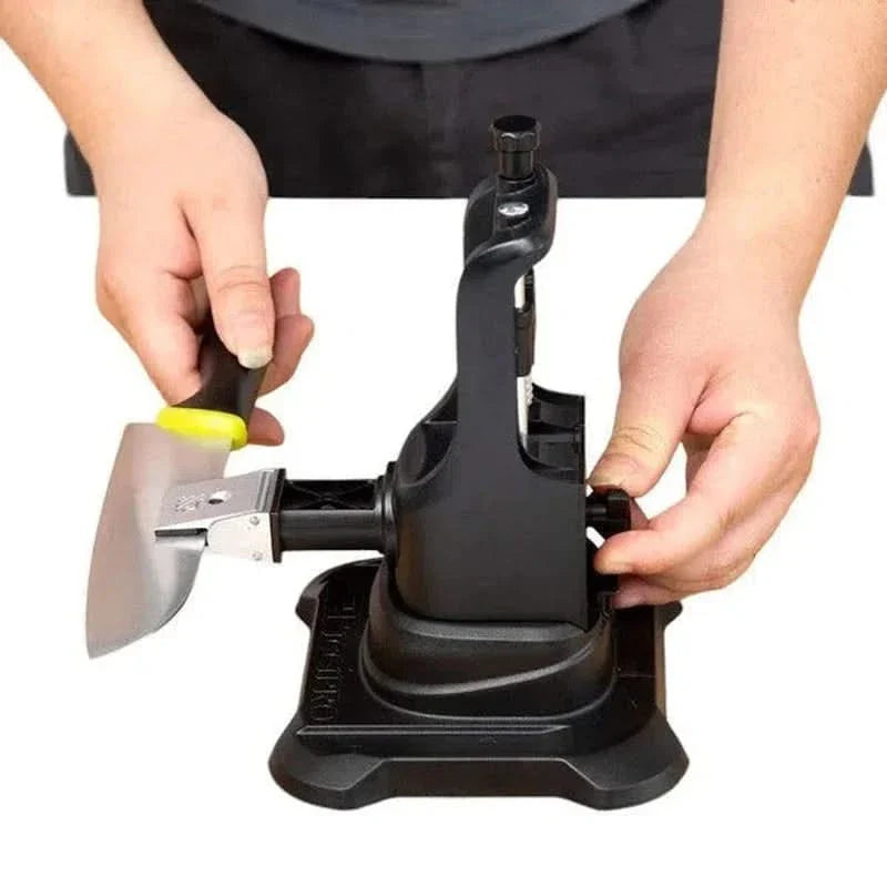 Affûteur de couteaux – Système à angle fixe avec pierres diamantées, pierres à aiguiser et polissage