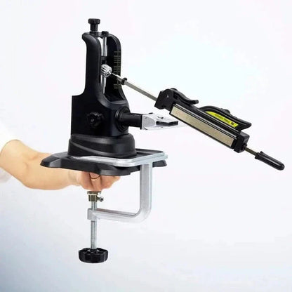 Affûteur de couteaux – Système à angle fixe avec pierres diamantées, pierres à aiguiser et polissage