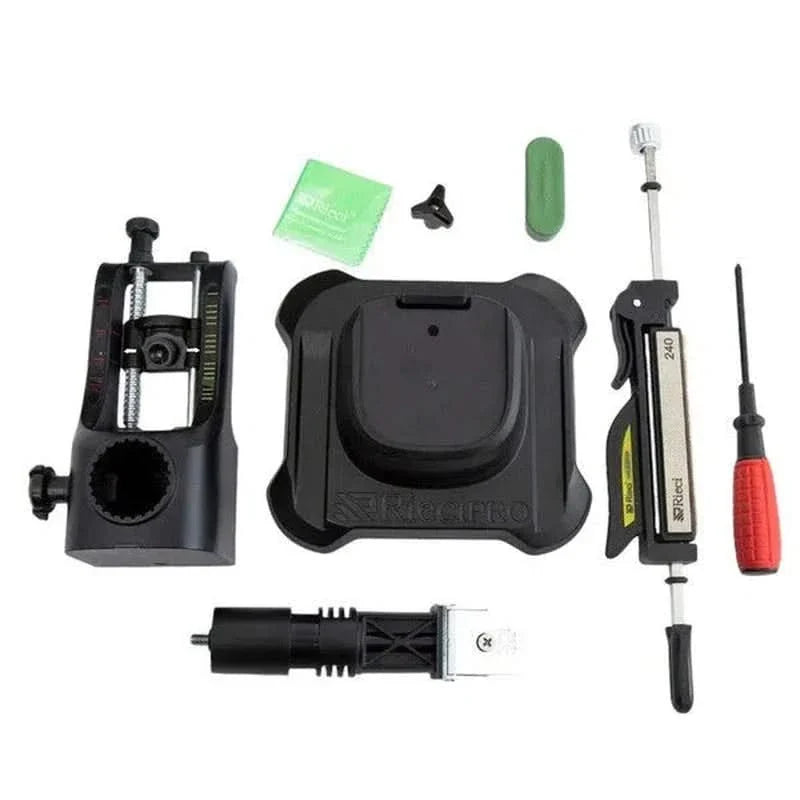 Affûteur de couteaux – Système à angle fixe avec pierres diamantées, pierres à aiguiser et polissage