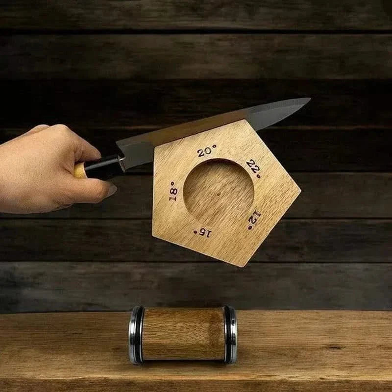 Affûteur de couteaux à rouleau – Angle réglable avec pierres diamantées