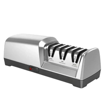 Affûteur électrique 3 étapes avec angles ajustables 15° et 20°