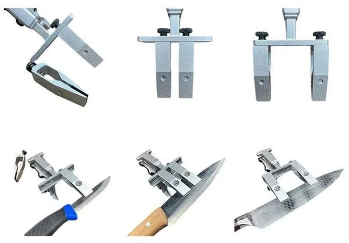 Aiguiseur à angle fixe Professionnel + Pierres à Aiguiser Diamantées