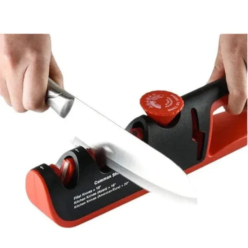 Aiguiseur de couteaux 4-en-1 professionnel