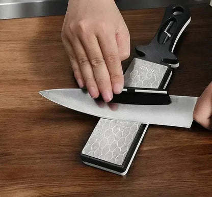 Aiguiseur de couteaux 5-en-1 avec barres diamantées 400/1000