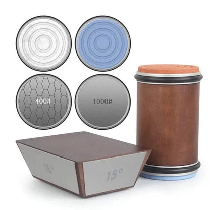 Aiguiseur de couteaux à rouleau - Pack diamanté 4 grains : 240# à 1000#