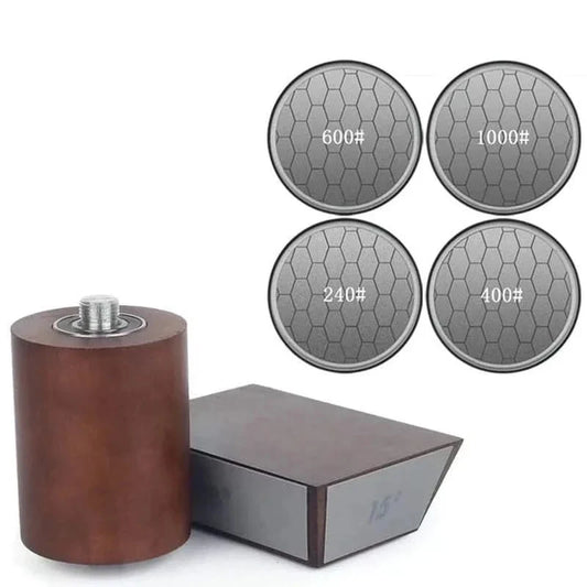 Aiguiseur de couteaux à rouleau - Pack diamanté 4 grains : 240# à 1000# __switch:Grains diamants : 240# 400# 600# 1000#