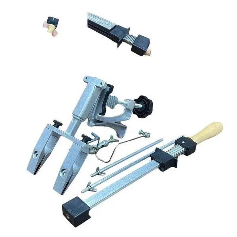 Aiguiseur à angle fixe professionnel + pierres diamantées