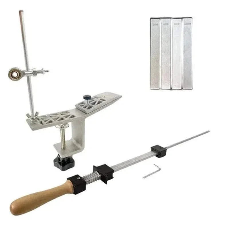 Aiguiseur à angle fixe professionnel + pierres diamantées