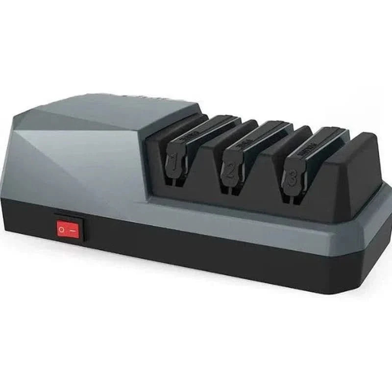 Aiguiseur électrique de couteaux Gris