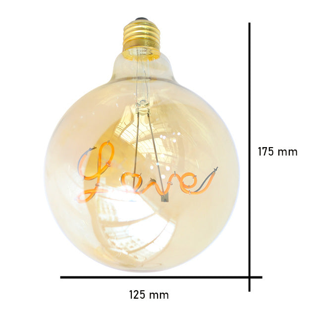 Ampoule LED E27 Love