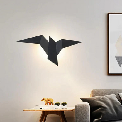 Applique Murale Design Oiseau - Éclairage Décoratif et Moderne pour Intérieur