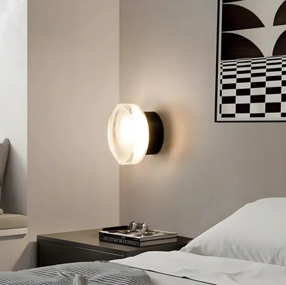 Applique Murale Héra - Éclairage Élégant en Métal et Verre | Design Moderne pour Ambiance Raffinée