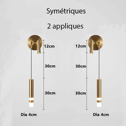 Applique de chevet Luxe