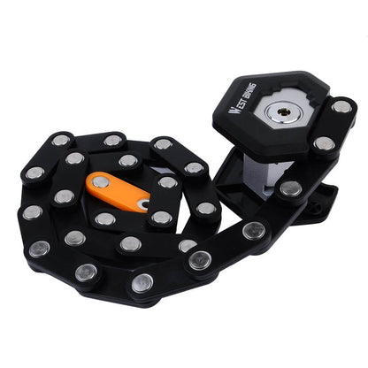 TitanLock Pro – Antivol Pliable Ultra-Résistant pour Vélo, Trottinette et Moto