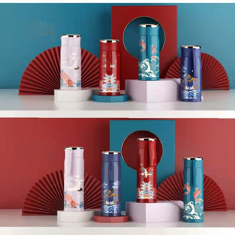 Thermos à thé Pie Ibérique