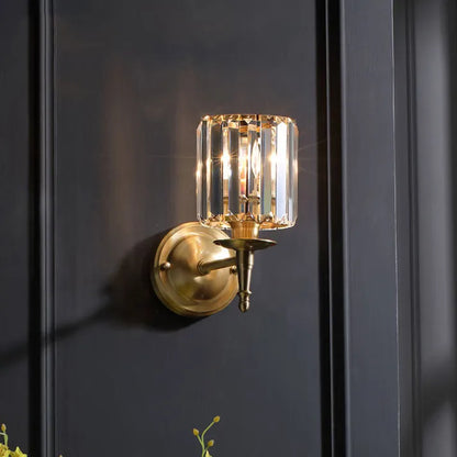 Applique Murale Vintage Luxe en Cristal – Élégance et Raffinement