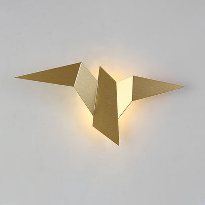 Applique Murale Créative Forme d'Oiseau – Lampe Artistique en Fer pour Décoration Intérieure