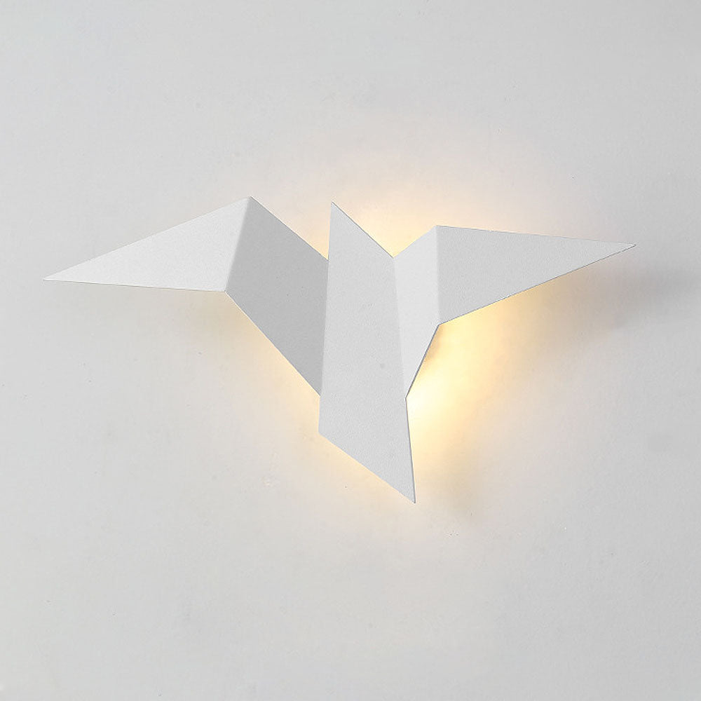 Applique Murale Créative Forme d'Oiseau – Lampe Artistique en Fer pour Décoration Intérieure