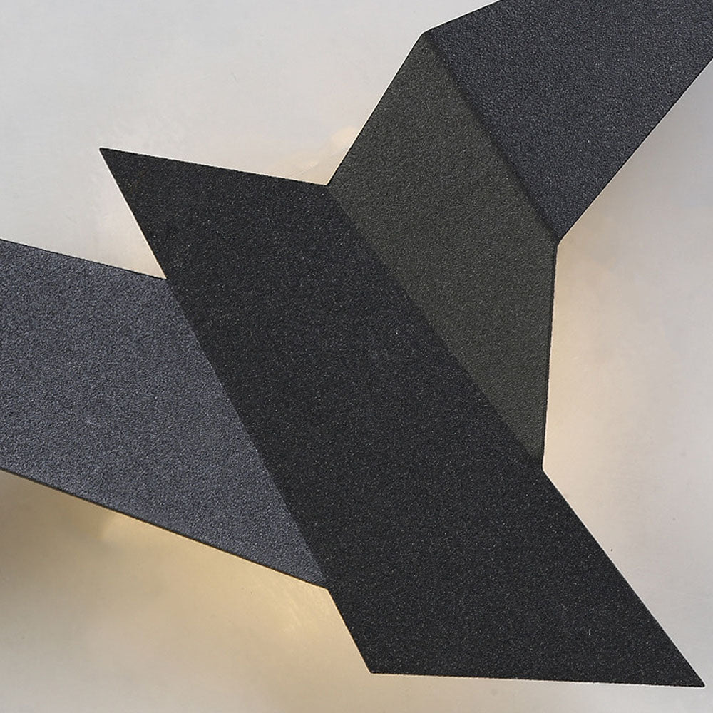 Applique Murale Créative Forme d'Oiseau – Lampe Artistique en Fer pour Décoration Intérieure