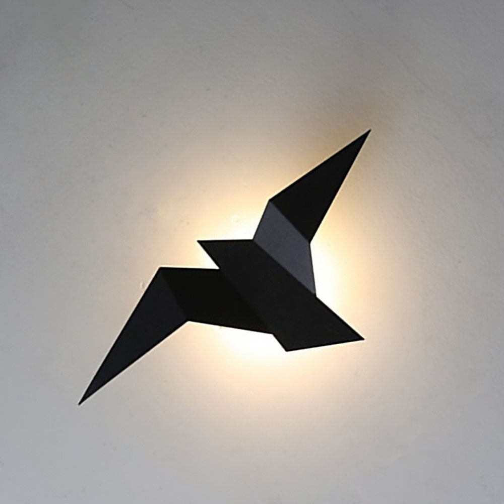 Applique Murale Créative Forme d'Oiseau – Lampe Artistique en Fer pour Décoration Intérieure