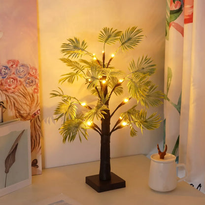 Guirlande LED Palmier de Noël - Lumières Décoratives pour Fêtes et Noël