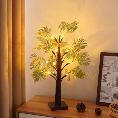 Guirlande LED Palmier de Noël - Lumières Décoratives pour Fêtes et Noël