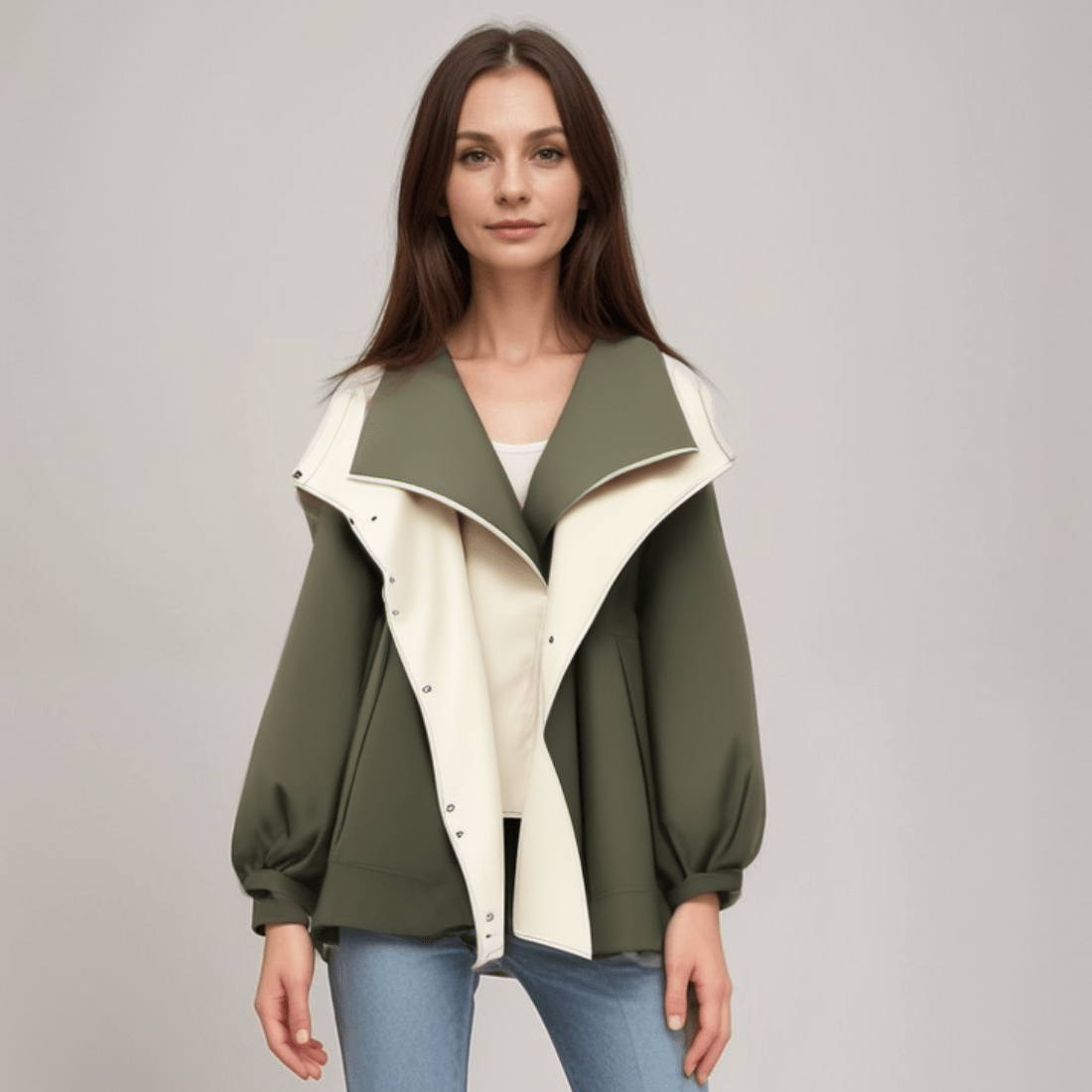 Veste Bicolore Coupe-Vent & imperméable