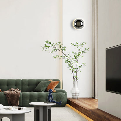 Applique Murale Bauhaus Style Médiéval - Élégance Moderne avec Effet Éclipse