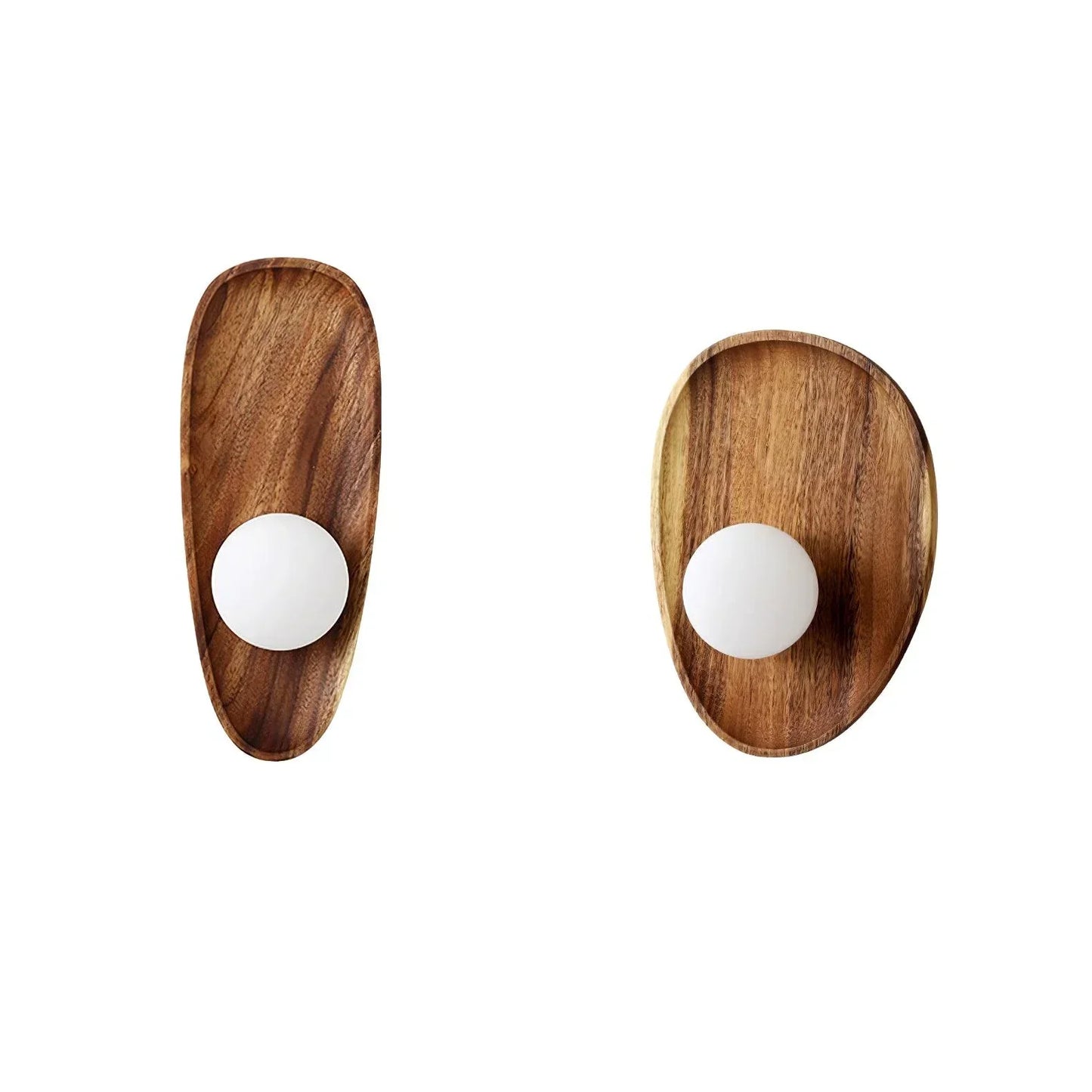 Applique Murale en Bois Naturel – Design Moderne et Chaleur Organique