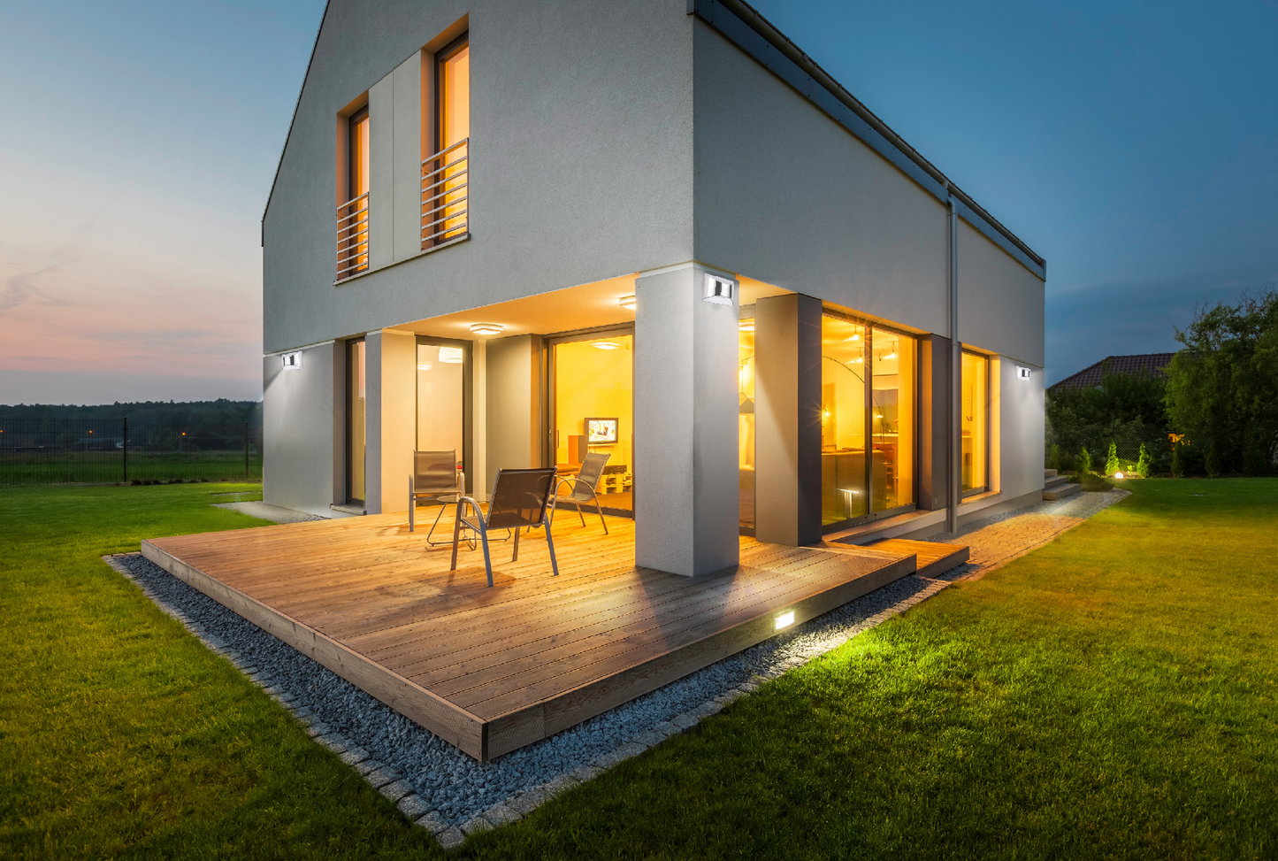 Applique Murale Solaire LED en Acier Inoxydable – Éclairage Extérieur Durable et Écologique