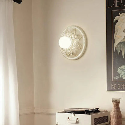 Applique Murale Moderne "Milchkaffee" en Résine et Verre – Élégance Contemporaine