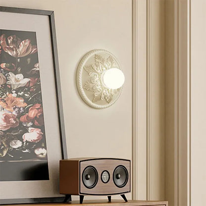 Applique Murale Moderne "Milchkaffee" en Résine et Verre – Élégance Contemporaine