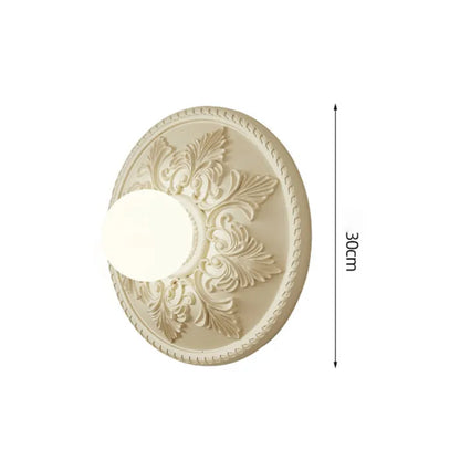 Applique Murale Moderne "Milchkaffee" en Résine et Verre – Élégance Contemporaine