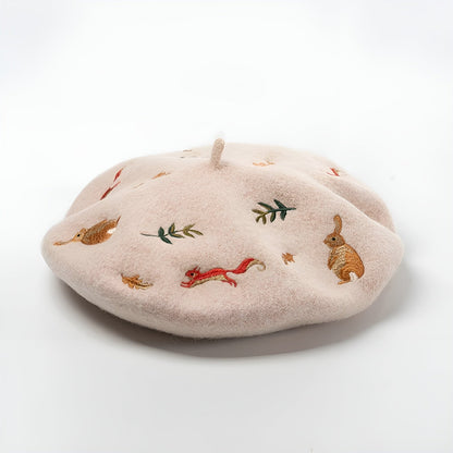 Béret Femme Coton - Motif