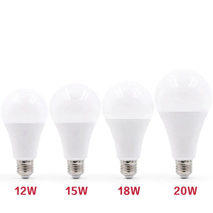 Ampoule LED Lampe de Chevet 3W 6W 9W 12W 15W 18W 20W E27 E14 220V