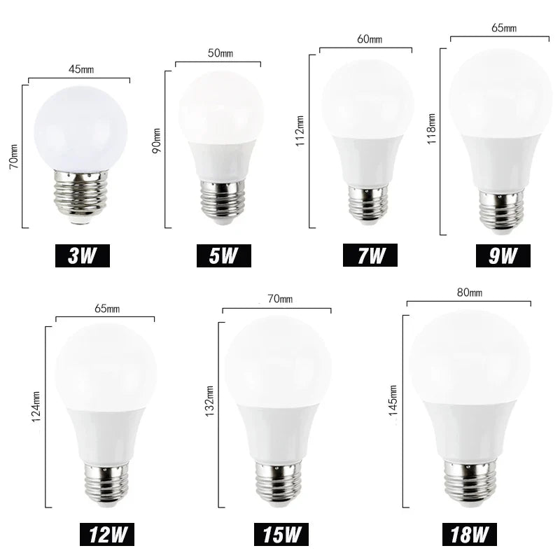 Ampoule LED E27 Blanche