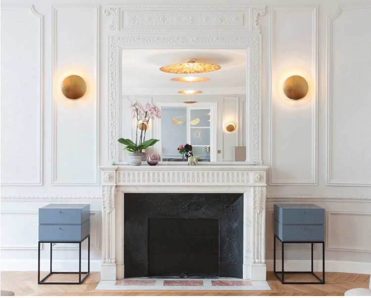 Applique Murale LED Lunaire – Design Moderne en Forme d'Éclipse