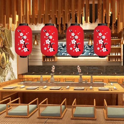 Abat-Jour Lanterne Chinoise en Tissu (Lot de 2)