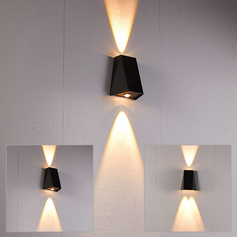 Applique Murale LED Solaire – Éclairage Extérieur Durable et Étanche pour Jardin et Terrasse